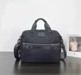 Tas Tumi Alpha Bravo Calhoun Black Brief Tas Kerja Laptop Pria