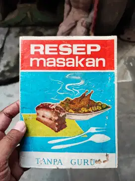 Buku Jadul Resep Masakan Tanpa Guru Cetakan 1974