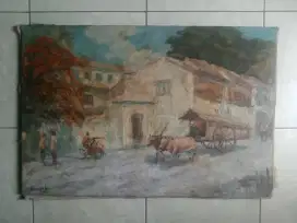 Lukisan tua karya koempoel 60x57