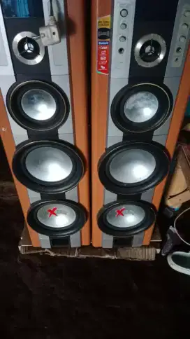 Audio speaker aktif power amplifier service di tempat baca deskripsi