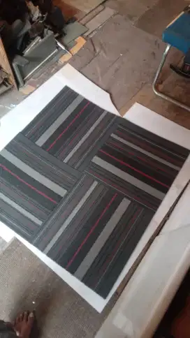 Jual karpet tile masi baru 50x50