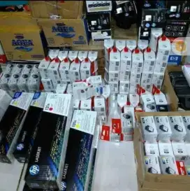 Tinta printer, cartridge, toner LaserJet baru dan bekas original