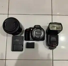 Full Set - Nikon DSLR 5100 ( Paket Lengkap )