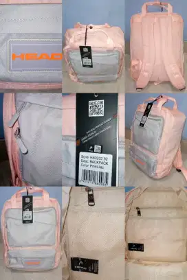 Backpack HEAD travelling work Original full hang tag, label, polybag