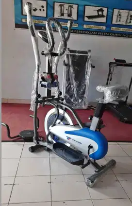 ORBITRACK 6 FUNGSI SEPEDA STATIS ALAT FITNESS OLAH RAGA BARU