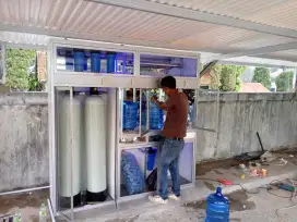 Jasa pembuatan depot air minum isi ulang & Filter Air buat Rumah/Toko.