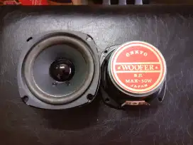 Speaker Woofer Onkyo Ori Japan 4 inch 8 ohm max 30w (Harga Satuan)