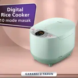 PHILIPS DIGITAL RICE COOKER 1.8 LTR HD4515/85,400 WATT-10 MENU,NEW