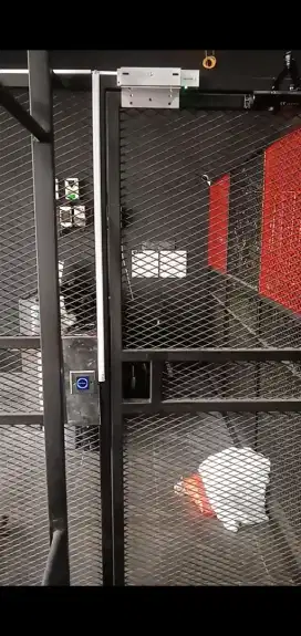 Fingerprint access door