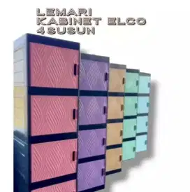 Lemari 4 susun Elco