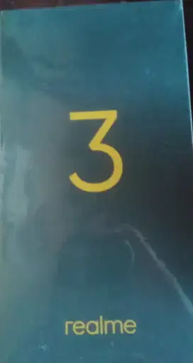 Realme 3 3/32 Biru Lengkap dengan Dus Charger & Case Bawaan
