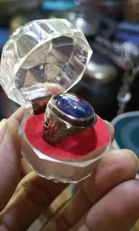 Cincin Batu Permata Ring Perak