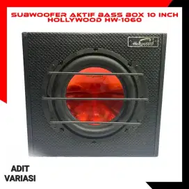 Subwoofer holly wood 10 inch mantap