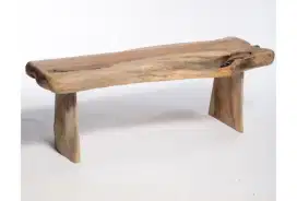 Bangku taman kayu jati atau untuk cafe