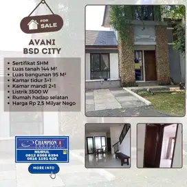 Rumah 2Lantai Siap Huni Dalam Cluster The Avani Bsd City