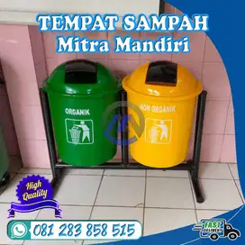 Tempat sampah organik dan non organik