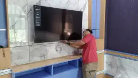 Bracket tv pasang di tembok (braket/breket)