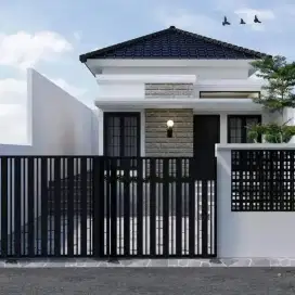 Rumah baru cocok untuk hunian atau villa bonus kolam renang