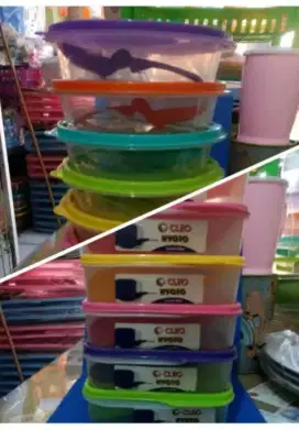 KOTAK MKN CLEO BLT DAN KOTAK hrg/6pcs