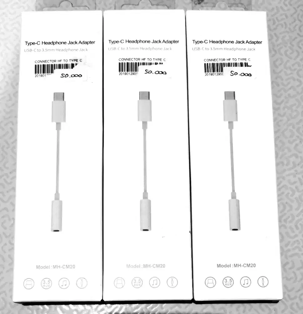 TYPE C Headphone Jack Adapter 3,5 mm (BISA COD)