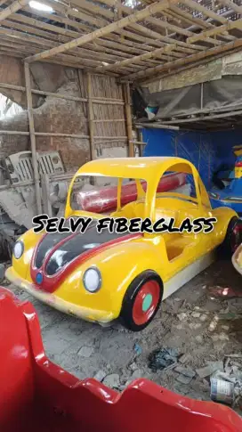 Jual wahana sepeda air goess fiberglass murah siap kirim