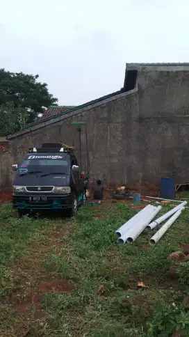 Service pompa dan bor air