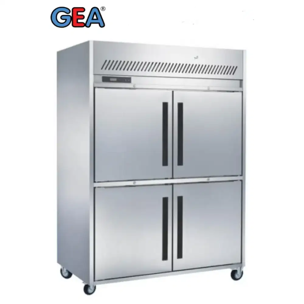 Upright Chiller 4 Pintu Gea L-Rw8u2hhhh Stainless Steel 1170 L 6 Rak