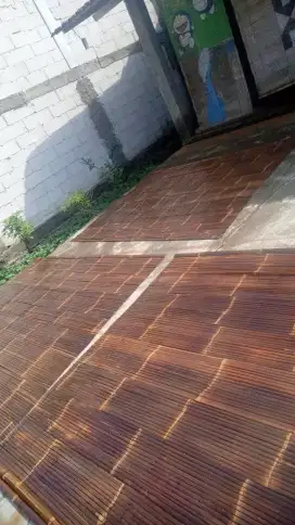 Tirai bambu kerei bambu Wulung