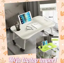 Meja laptop karakter/ polos