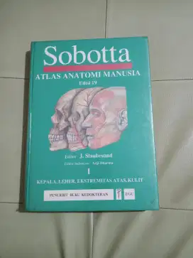 Atlas Anatomi Sobotta edisi 19 2 buku hard cover