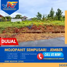 TANAH BLOK DEPAN DI MOJOPAHIT TRANSMART JEMBER