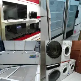 DIBELI BEKASNYA FREEZER SHOWCASE TV AC MESIN CUCI SPRINGBED SOFA DLL