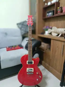 Gitar listrik daisyrock red candy original istimewa