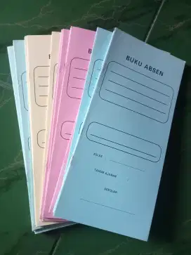 26 BUKU BARU ABSENSI SEKOLAH