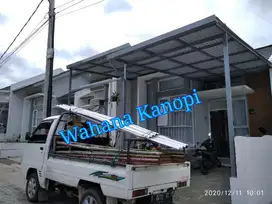 Kanopi Alderon Minimalis kuat dan tahan lama.