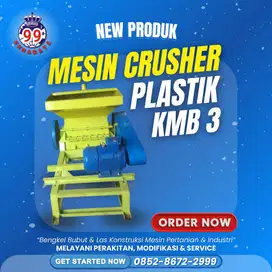 MESIN PENGHANCUR / GILING / PENCACAH PLASTIK / KERTAS / EMBERAN KMB-3