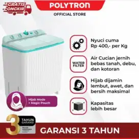 MESIN CUCI POLYTRON 2 TABUNG 7KG