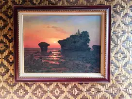 Dijual aja lukisan tanah lot bali.