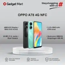 oppo A78 nfc 8/256