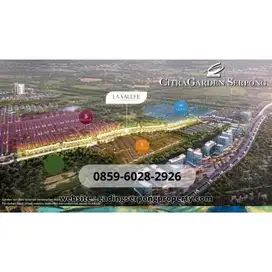 DijualRuko La Valle Citra ke Stasiun Kereta Api Cisauk hanya 1 Menitan