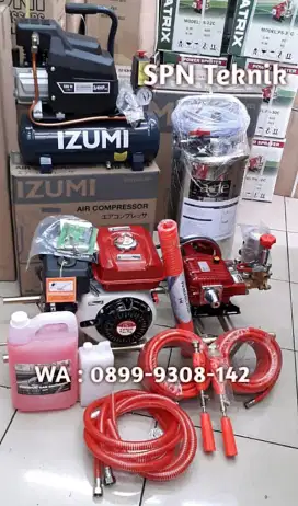 1 Set Perlengkapan Mesin Steam Salju Lengkap Siap Pakai Bisa COD