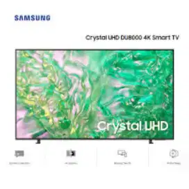 NEW 2024 !! LED TV 75 INCH SAMSUNG 4K UHD SMART TV UA75DU8000