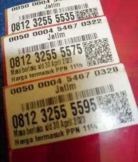 Nomor cantik simpati Telkomsel