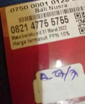 Nomor cantik simpati Telkomsel