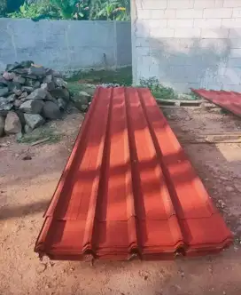 Kanopi baja ringan atap spandek pasir