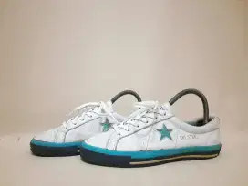 Converse One Star Leather White Vintage