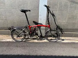 Sepeda proaction lipat tiga 3 langka