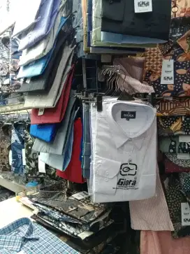 Jual kemeja polos cowok reguler