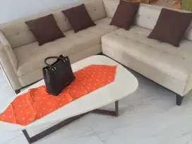 Dijual sofa Xionco plus meja kayunya