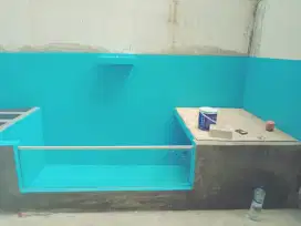 Tukang cat/harian/borongan/kompon/plamir